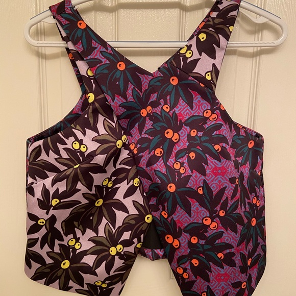 Topshop berries sleeveless crop top - Picture 1 of 3